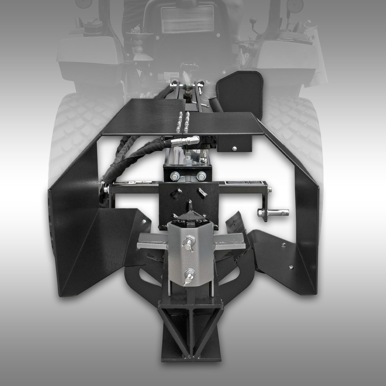 Štiepačka dreva Jansen TS-14L62, ležiaca pre traktor, hydraulická, 14 t