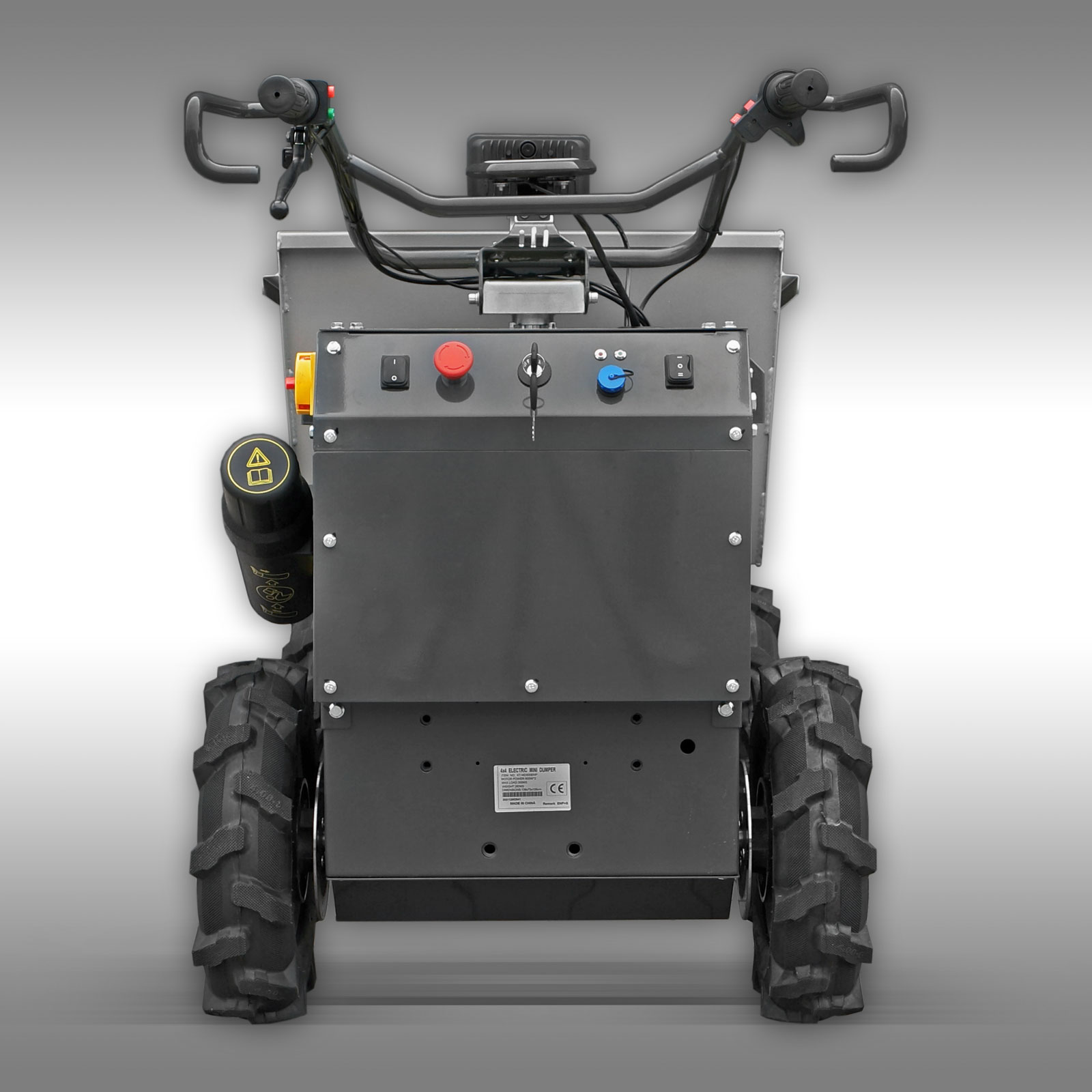 Jansen MSK-800X 4x4 Kĺbový kolesový elektrický dumper, 800 W elektromotor