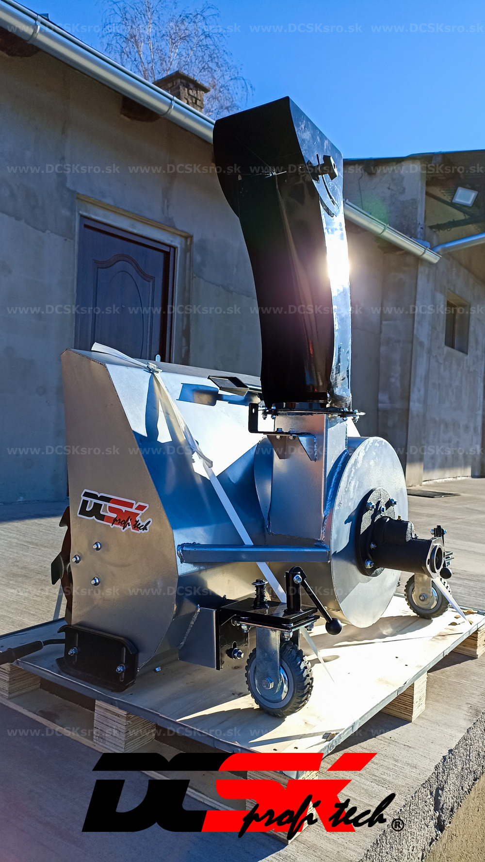 Jansen snežná fréza na jednoosý malotraktor MGT-600E