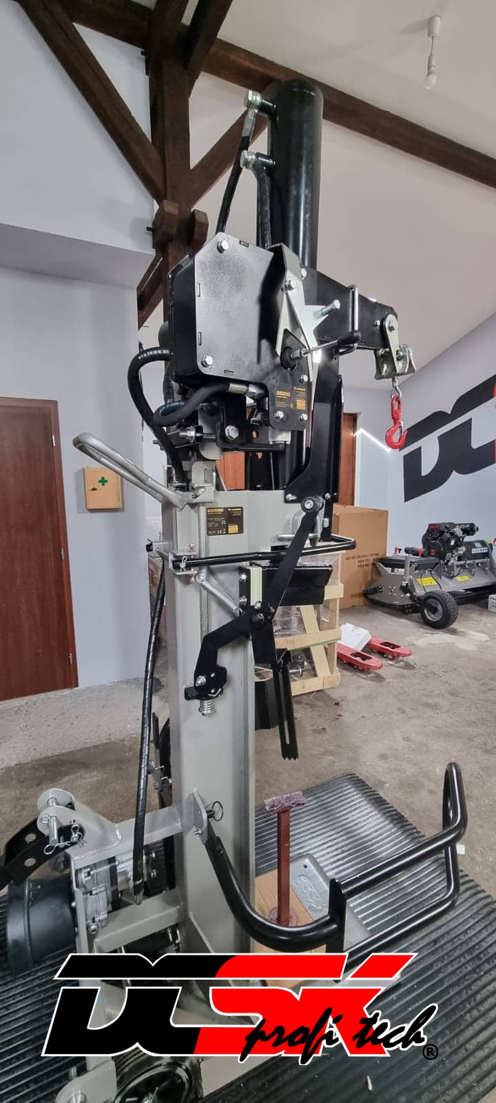 Hydraulický lanový navijak Jansen TSW-500 pre štiepačky TS-22, TS-30(K)