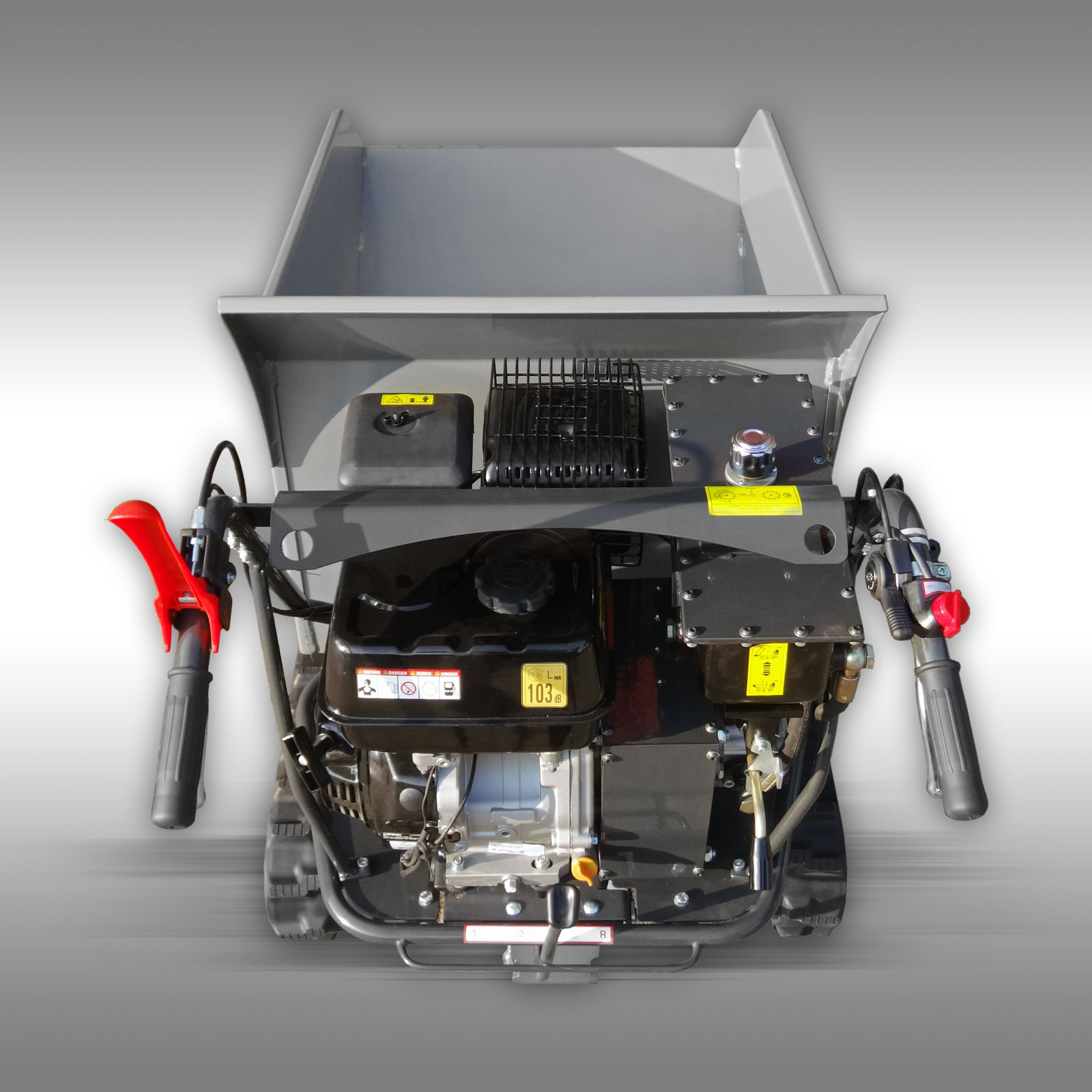  Jansen RD-200 Dumper, 9 koňový benzínový motor 