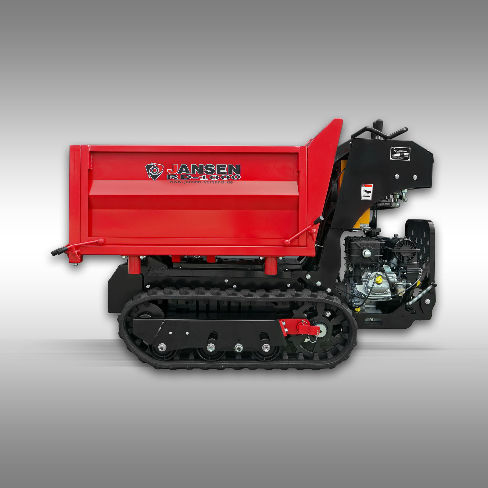 Jansen RD-1000 Dumper PRO,  motor Vanguard, 3 bočné sklápanie