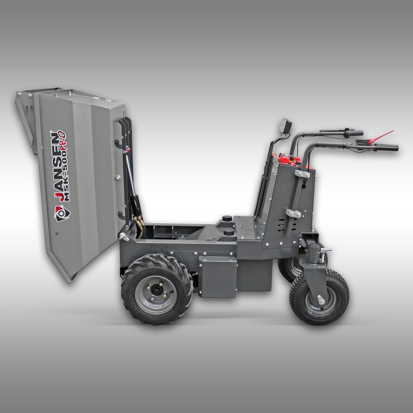 Jansen MSK-500 PRO Elektrický dumper, 1000 W elektromotor