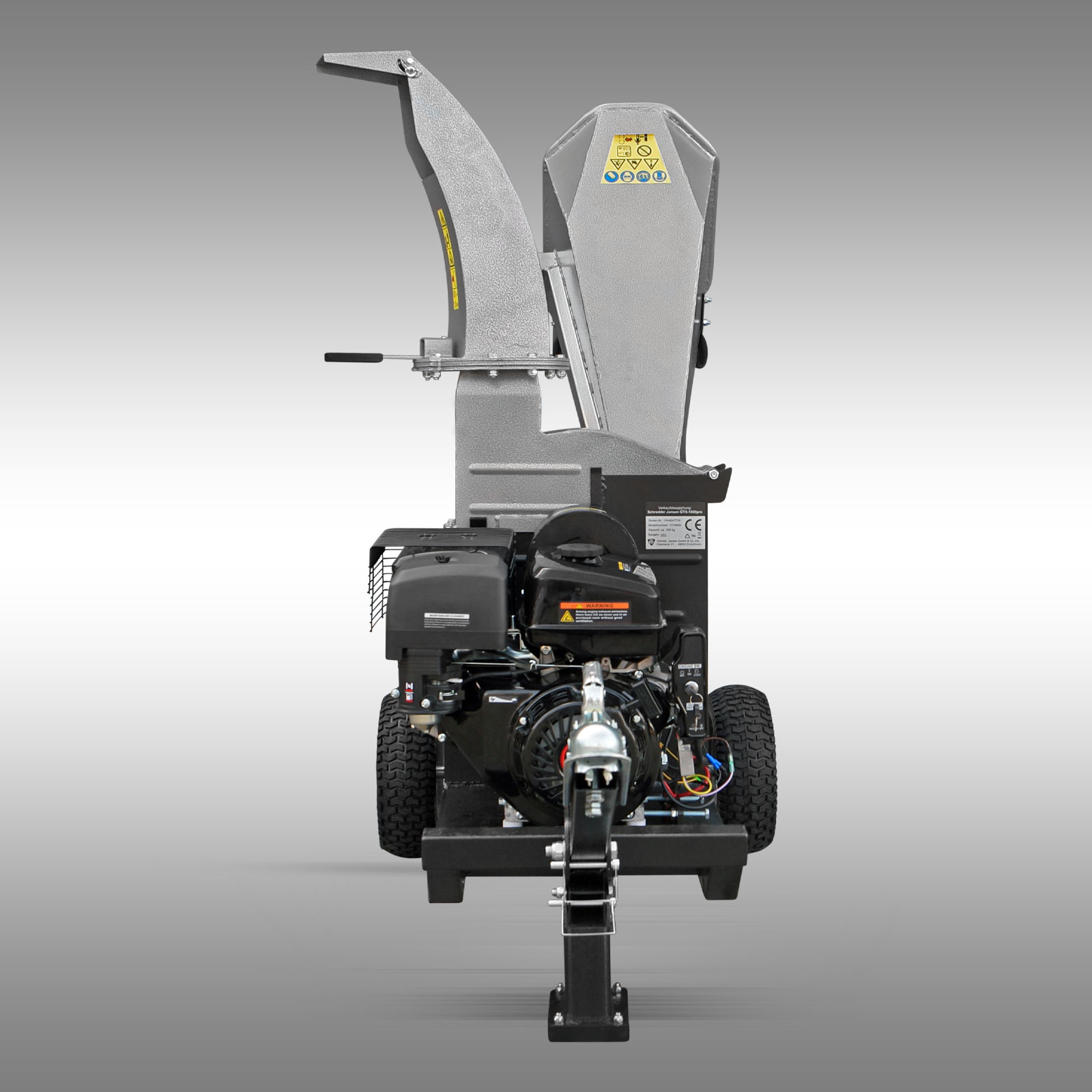 Jansen GTS-1000pro drvič - štiepkovač konárov