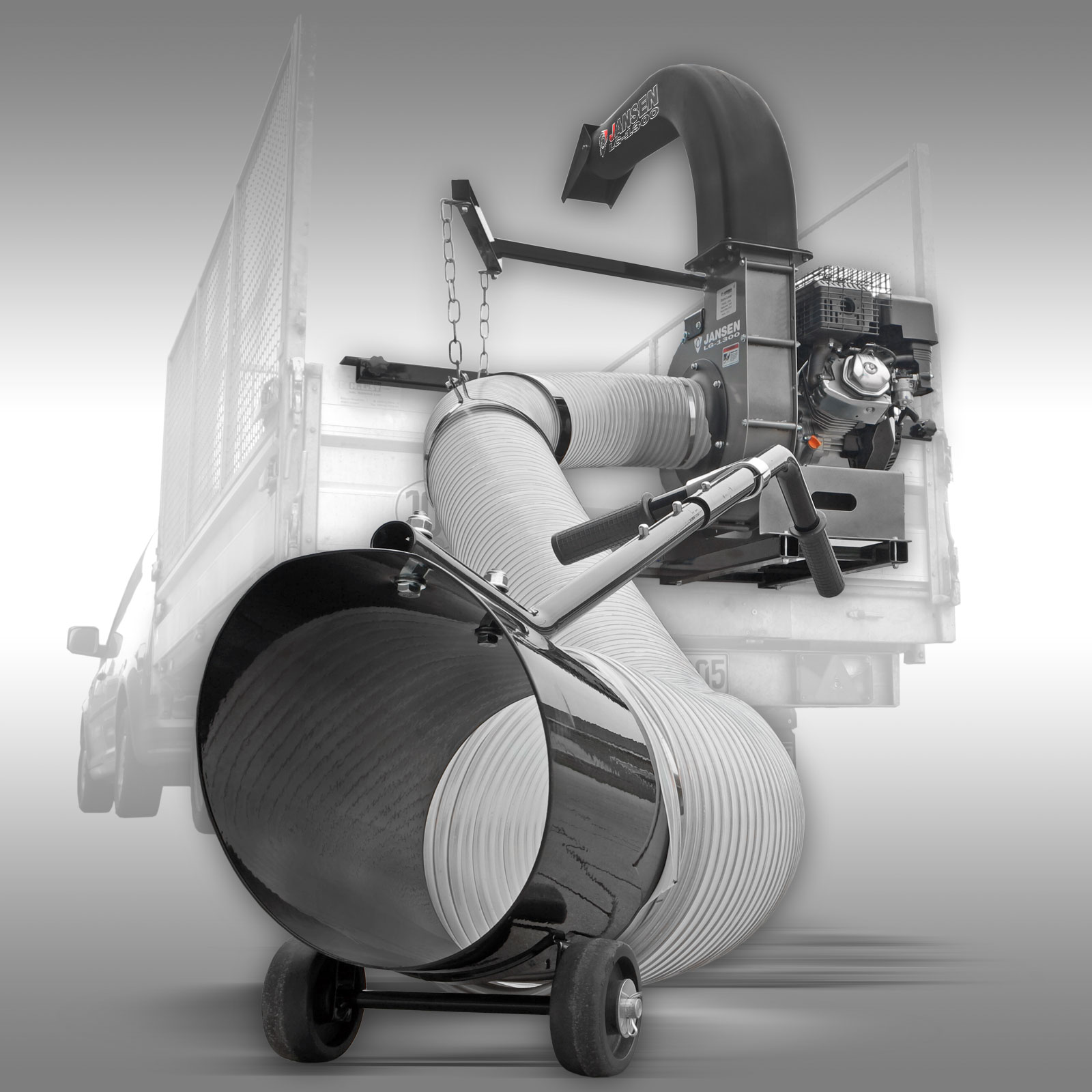 Jansen LG-1300 Vysávač - fúkač lístia