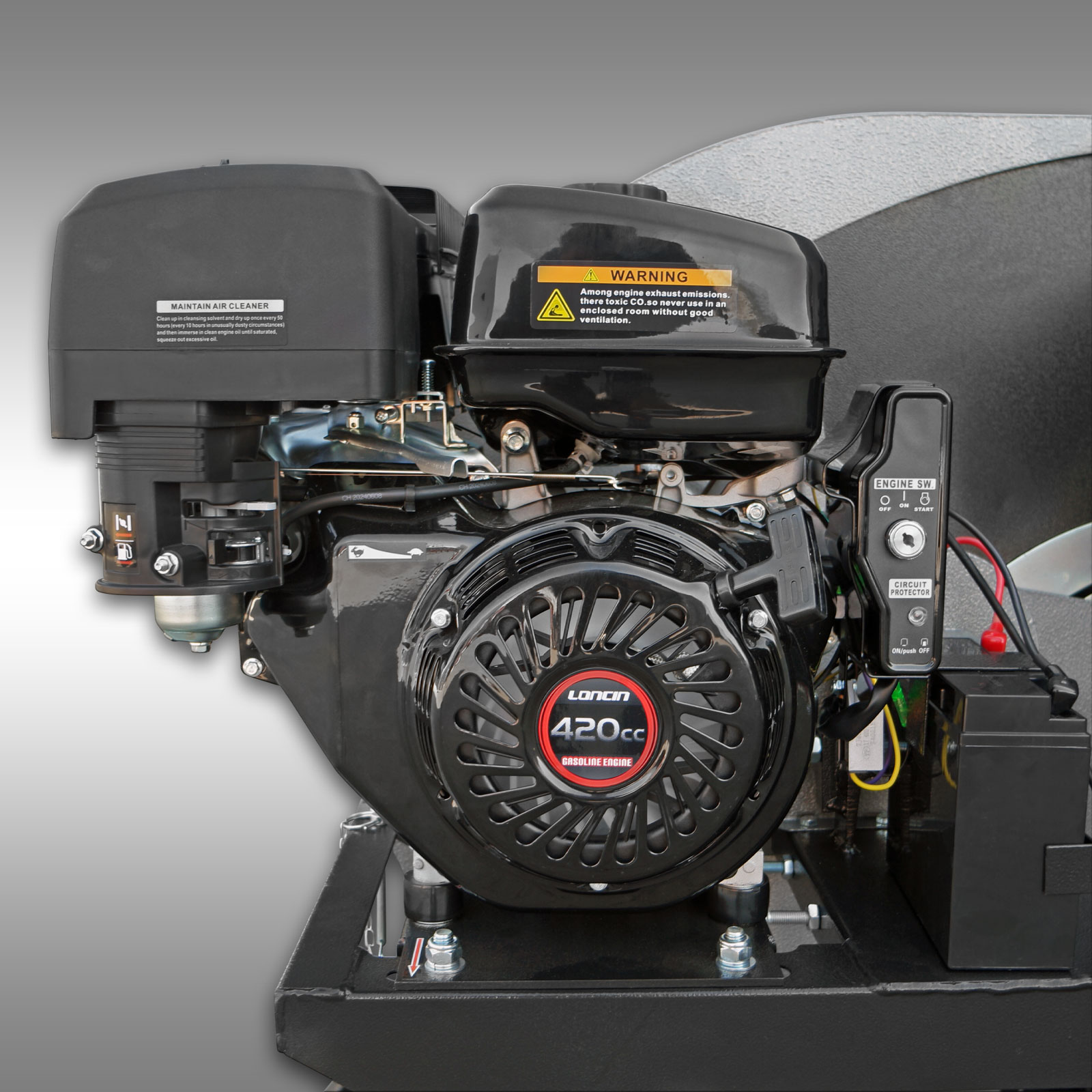 Jansen SMA-700 Kotúčová píla s benzínovým motorom, 700mm čepeľ