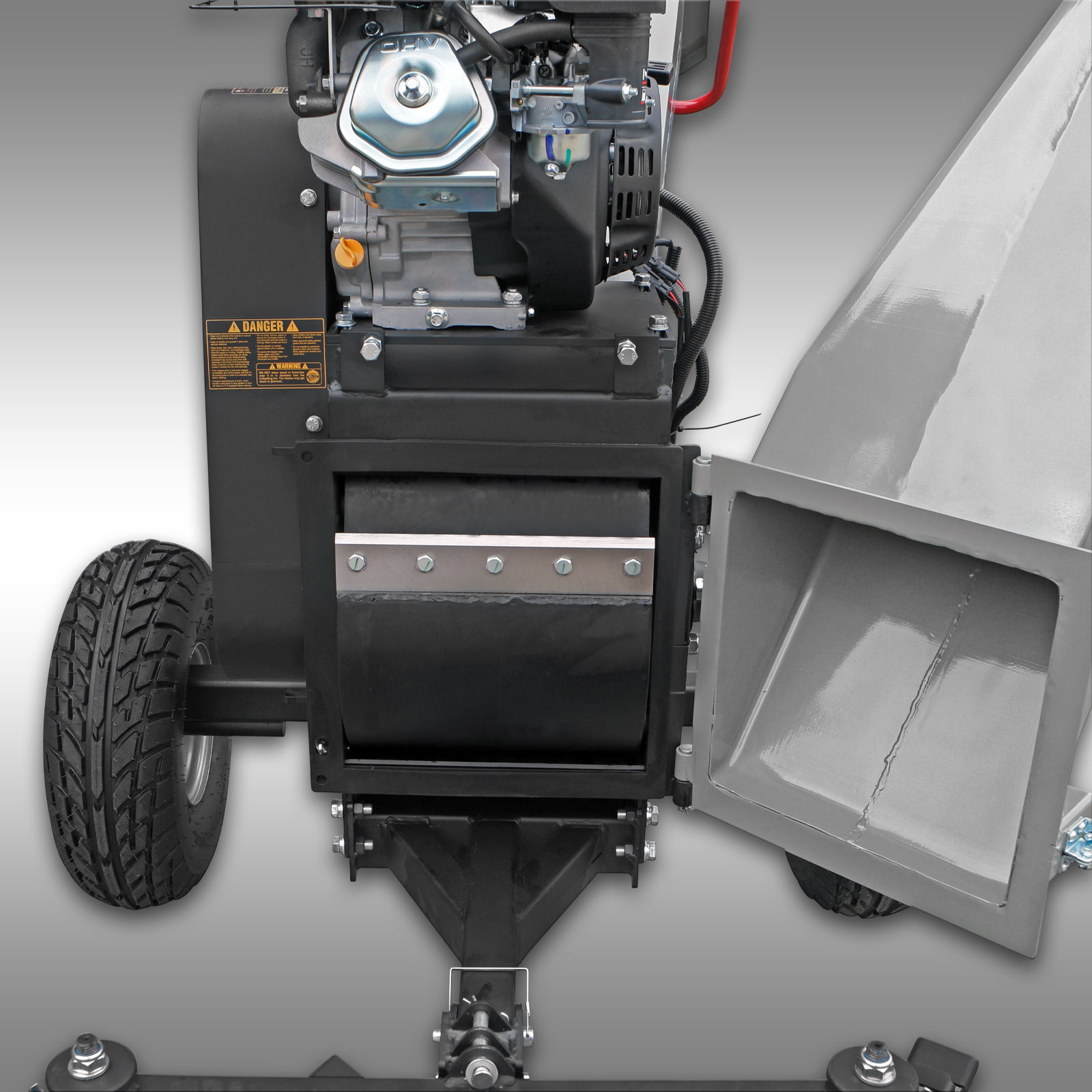 Jansen GTS-3000 drvič - štiepkovač konárov