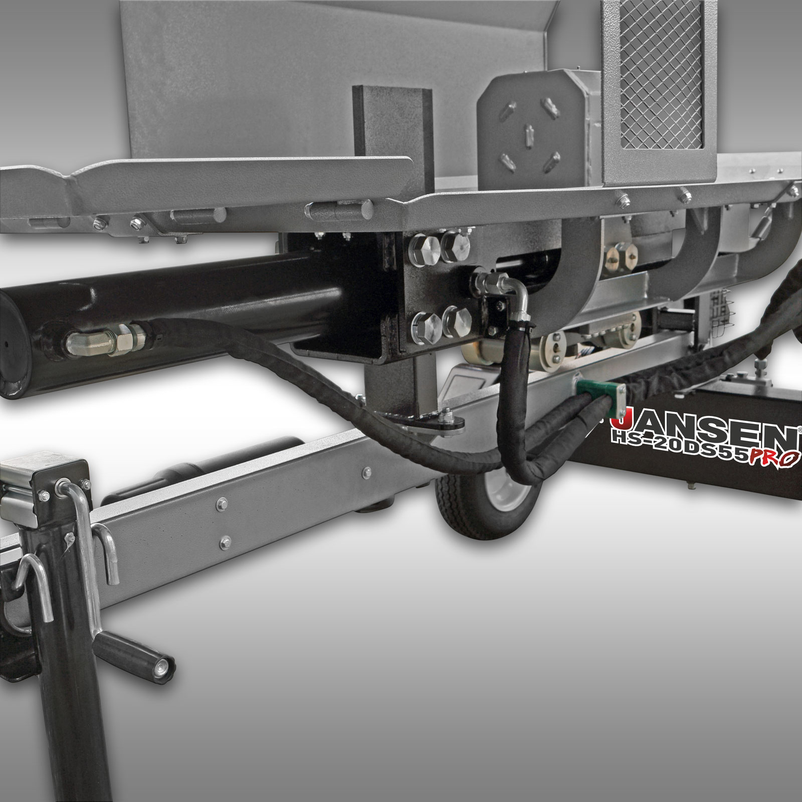 Jansen HS-20DS55 PRO, obojsmerná benzínová štiepačka