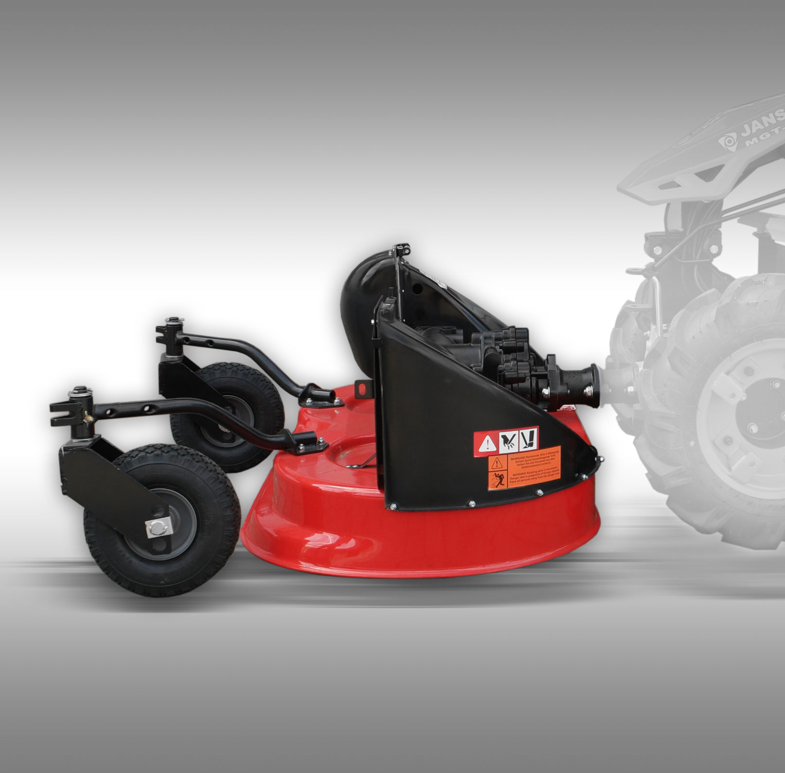 Jansen bubnová kosačka na jednoosý malotraktor MGT-600E
