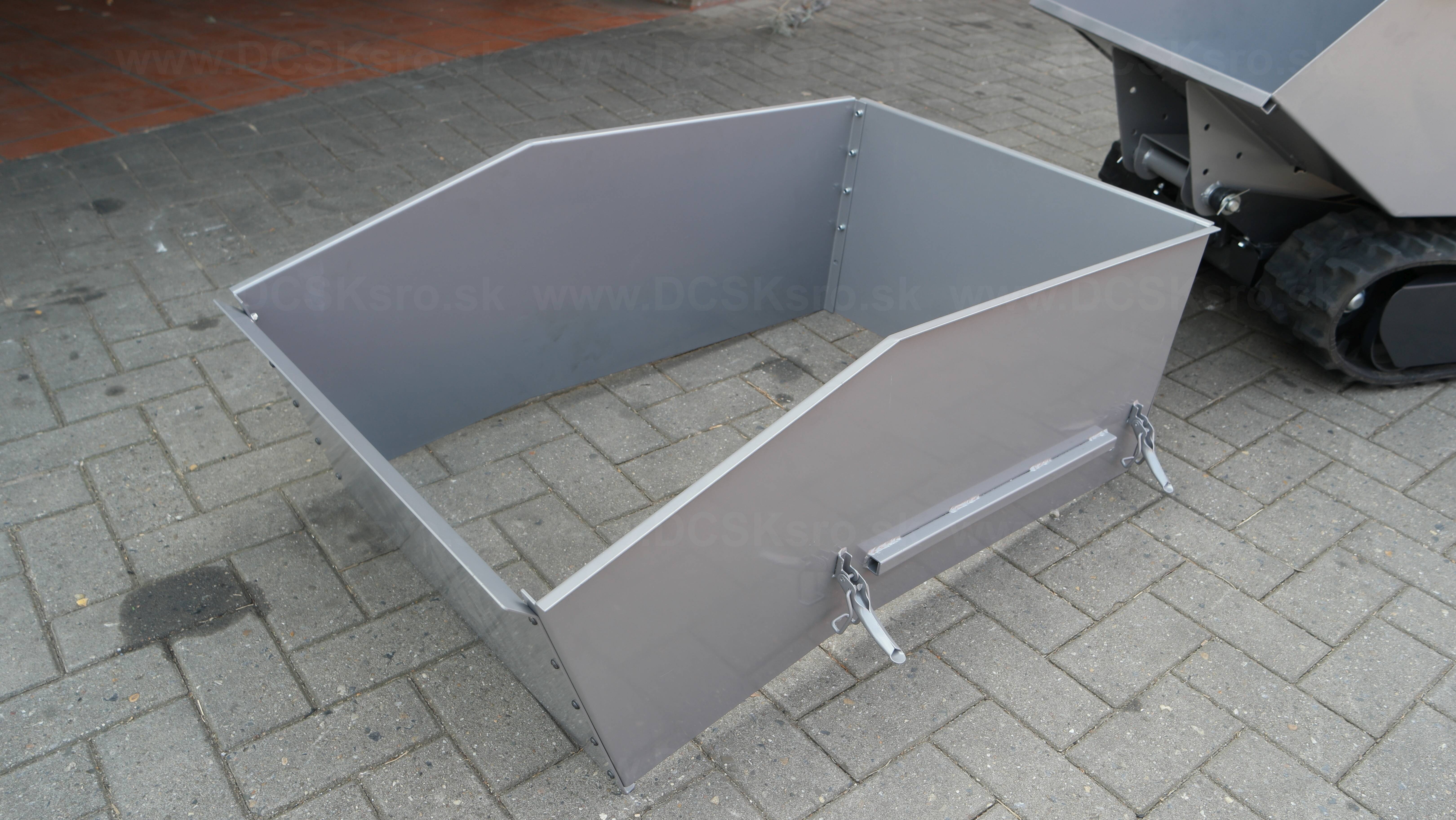 Nadstavba na korbu mini dumpra Jansen RD-200, RD-300 a RD-500