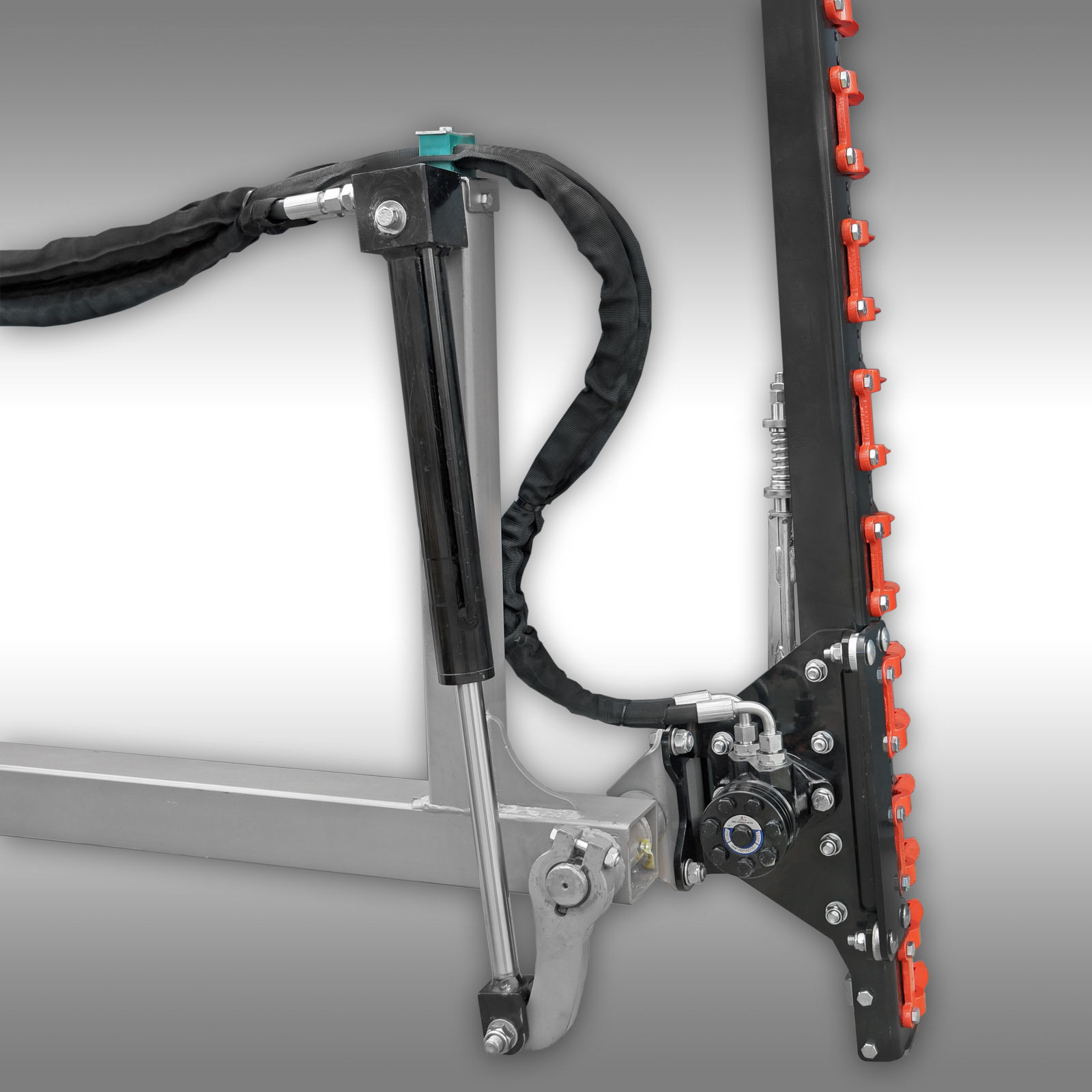 Krovinorez Jansen THS-180 Žací mechanizmus na čelný nakladač, 1,80 m