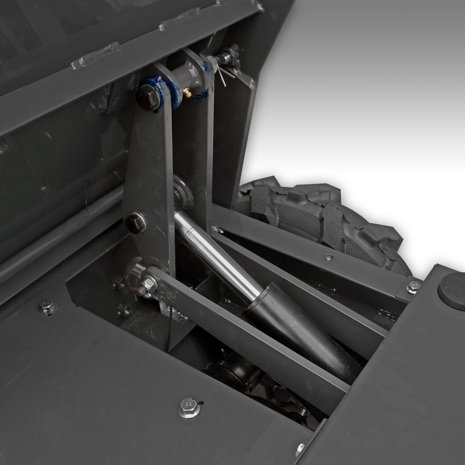 Jansen MSK-800X 4x4 Kĺbový kolesový elektrický dumper, 800 W elektromotor