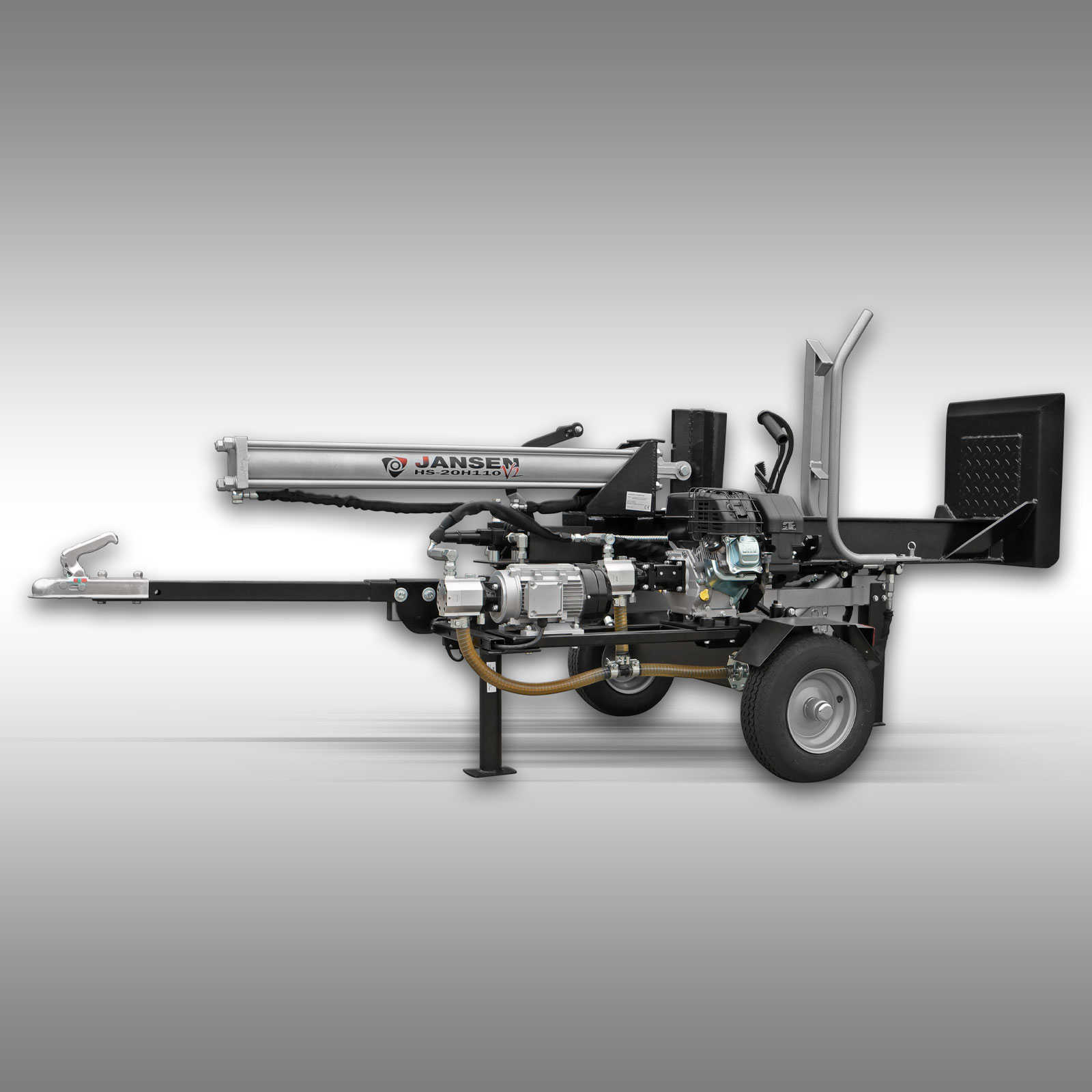 Jansen HS-20H110K-V2, KOMBI, Benzin+Elektro, 20 t štiepačka
