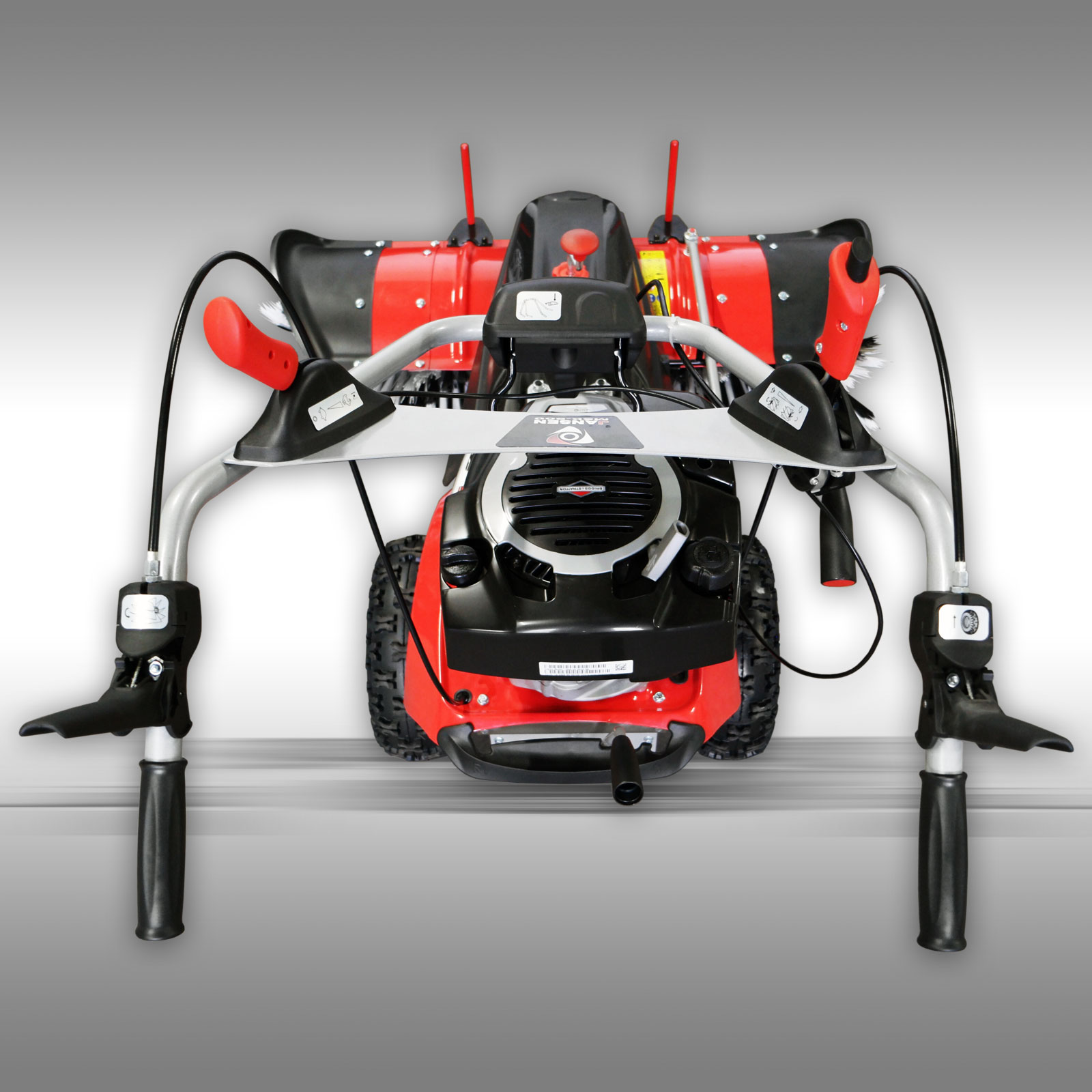 Jansen MKB-500BS Motorová metla s pluhom a zbernou nádržou