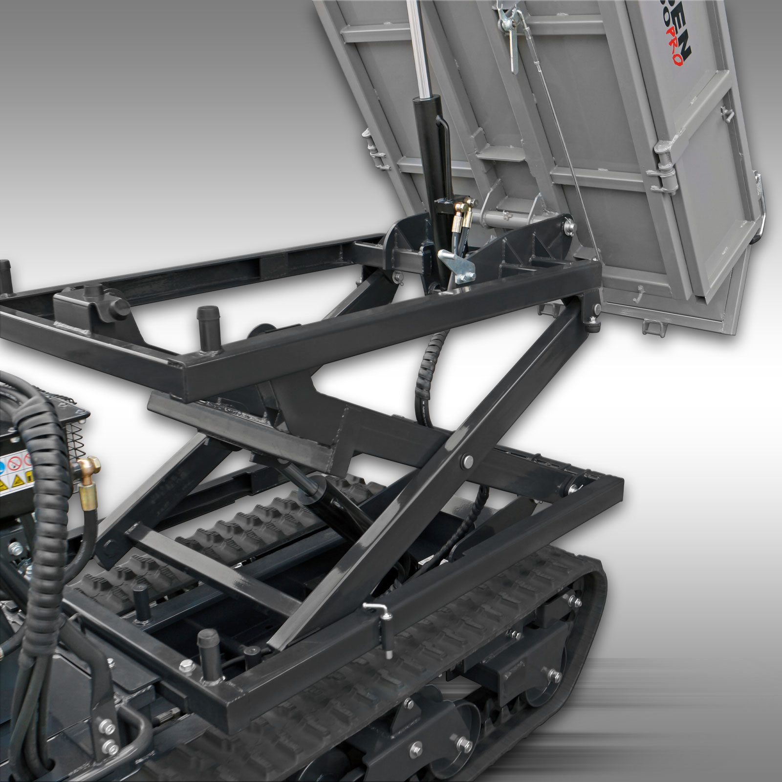 Jansen RD-800pro Dumper, 15 koňový motor, s výškovým vyklápaním