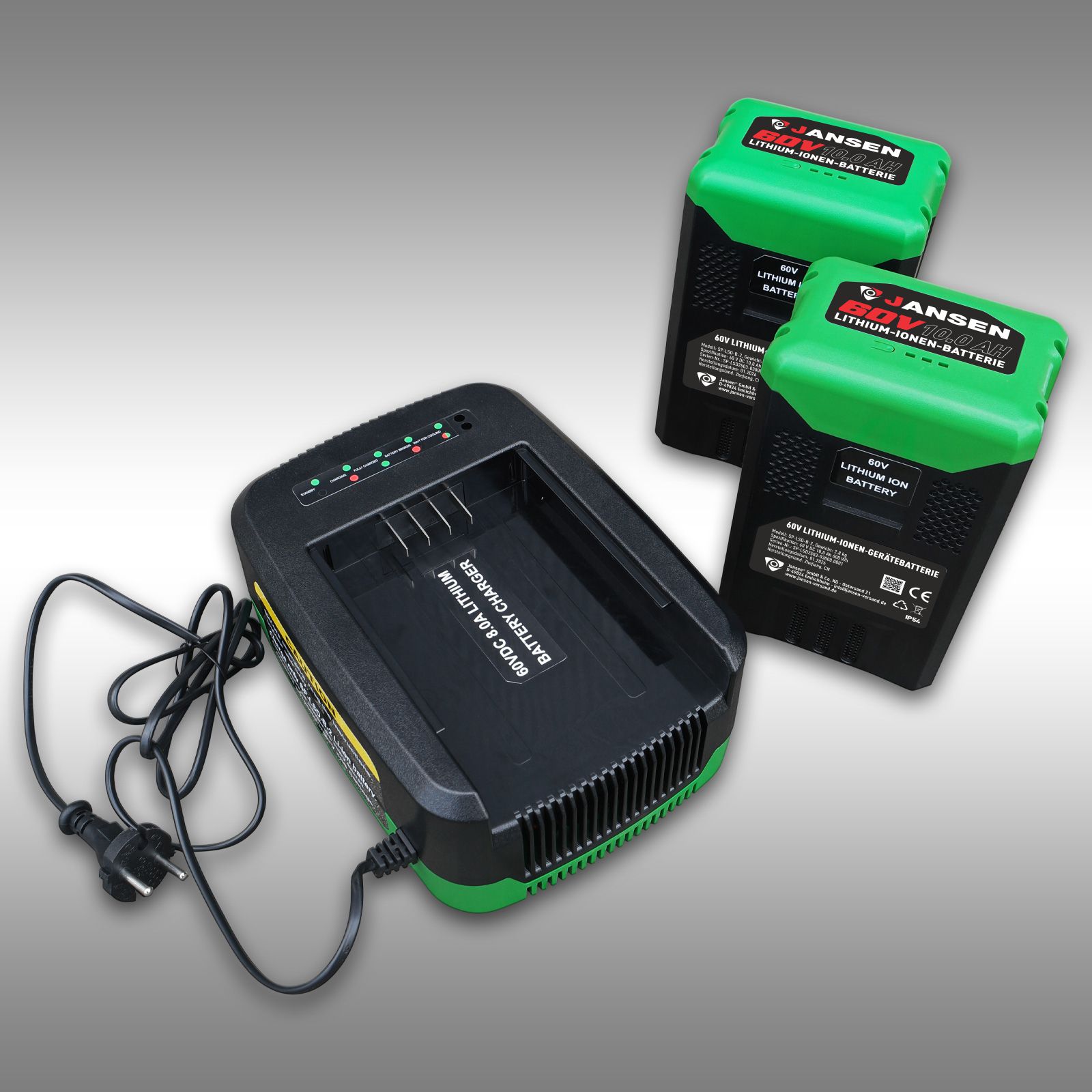 Jansen HS-20L53-Li Akumulátorová štiepačka dreva, 20 ton, bezdrôtová, 20 V lítium