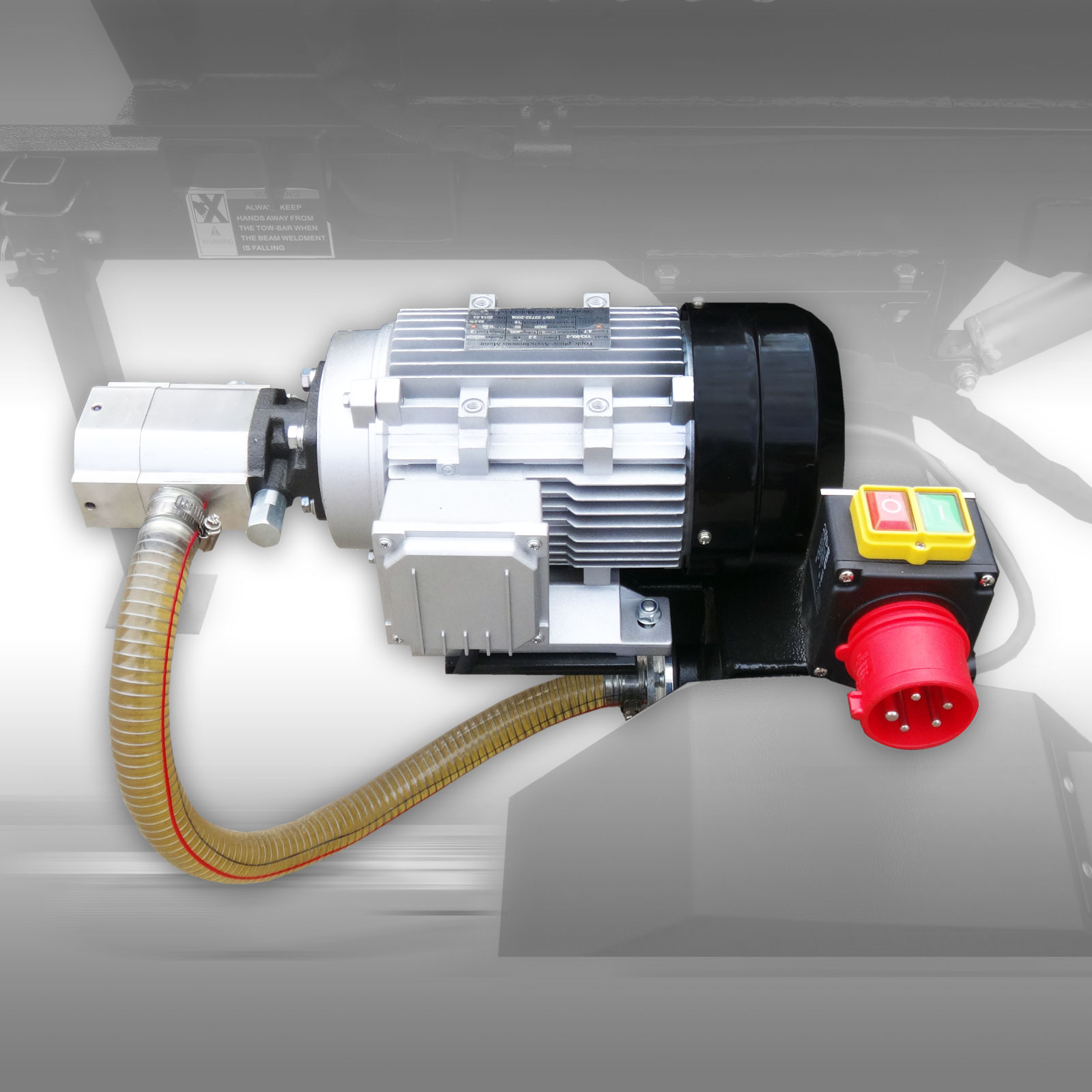 Jansen HS-20H110E Elektro, 20 t, 110 cm štiepačka