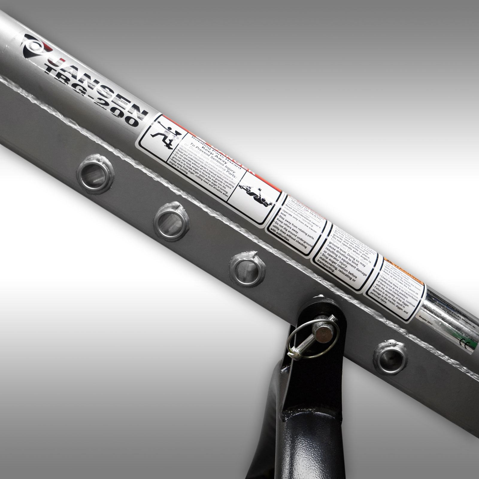 Jansen TBG-200 Vrták za traktor, kat. 1+2