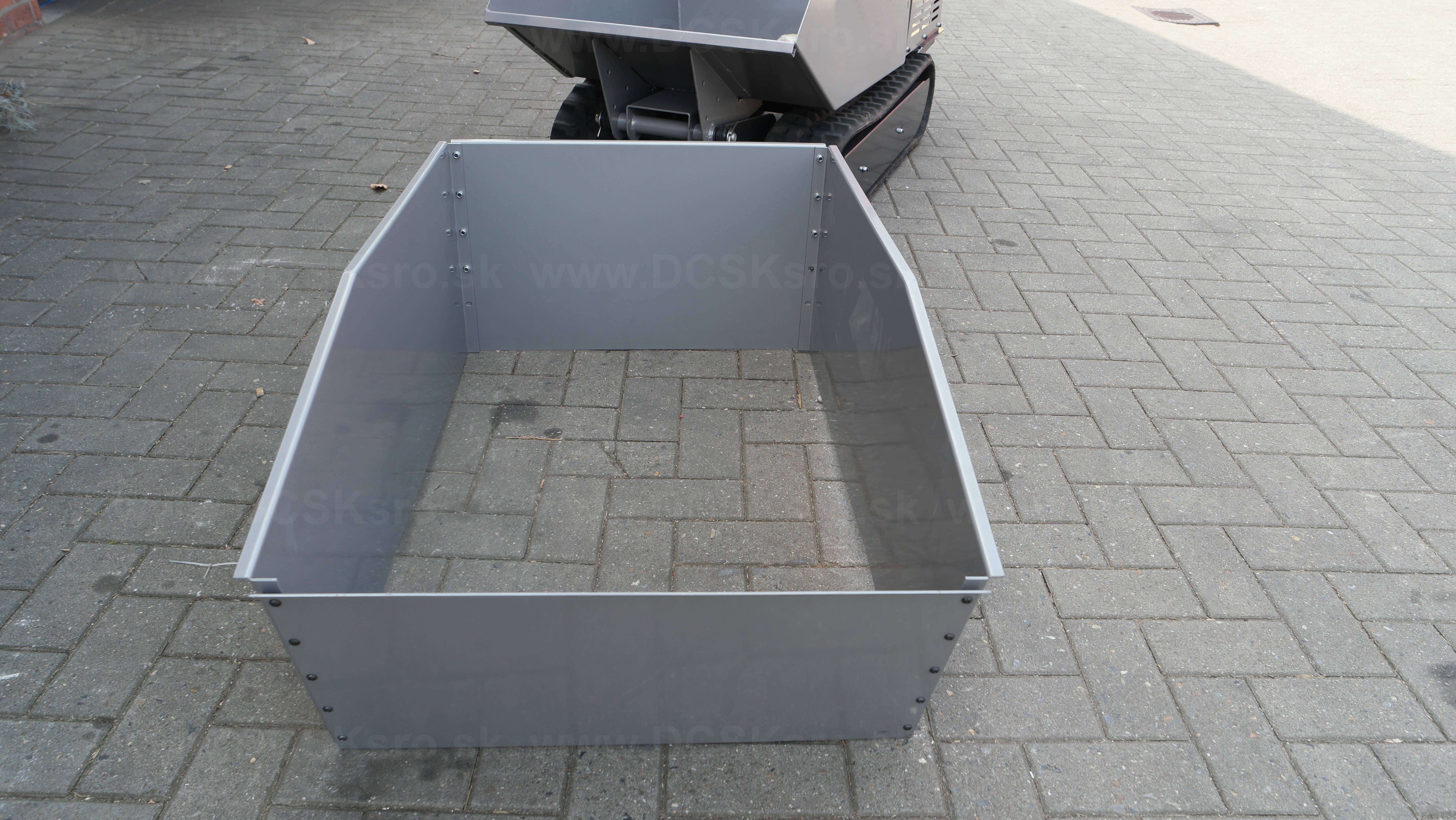 Nadstavba na korbu mini dumpra Jansen RD-200, RD-300 a RD-500