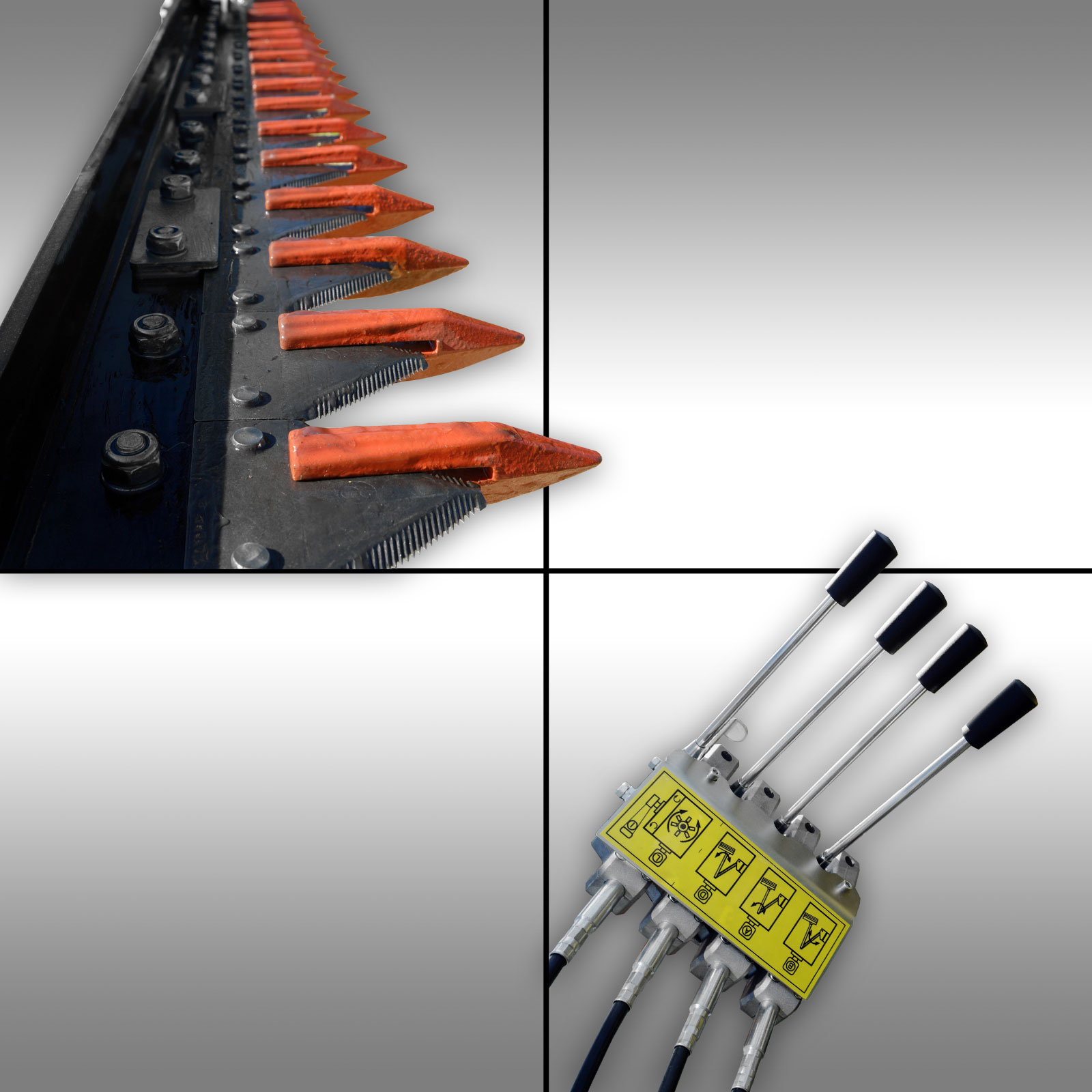 Jansen HMB-180 Hydraulická sekacia lišta 180, sklopná kosačka, na živý plot – krovinorez