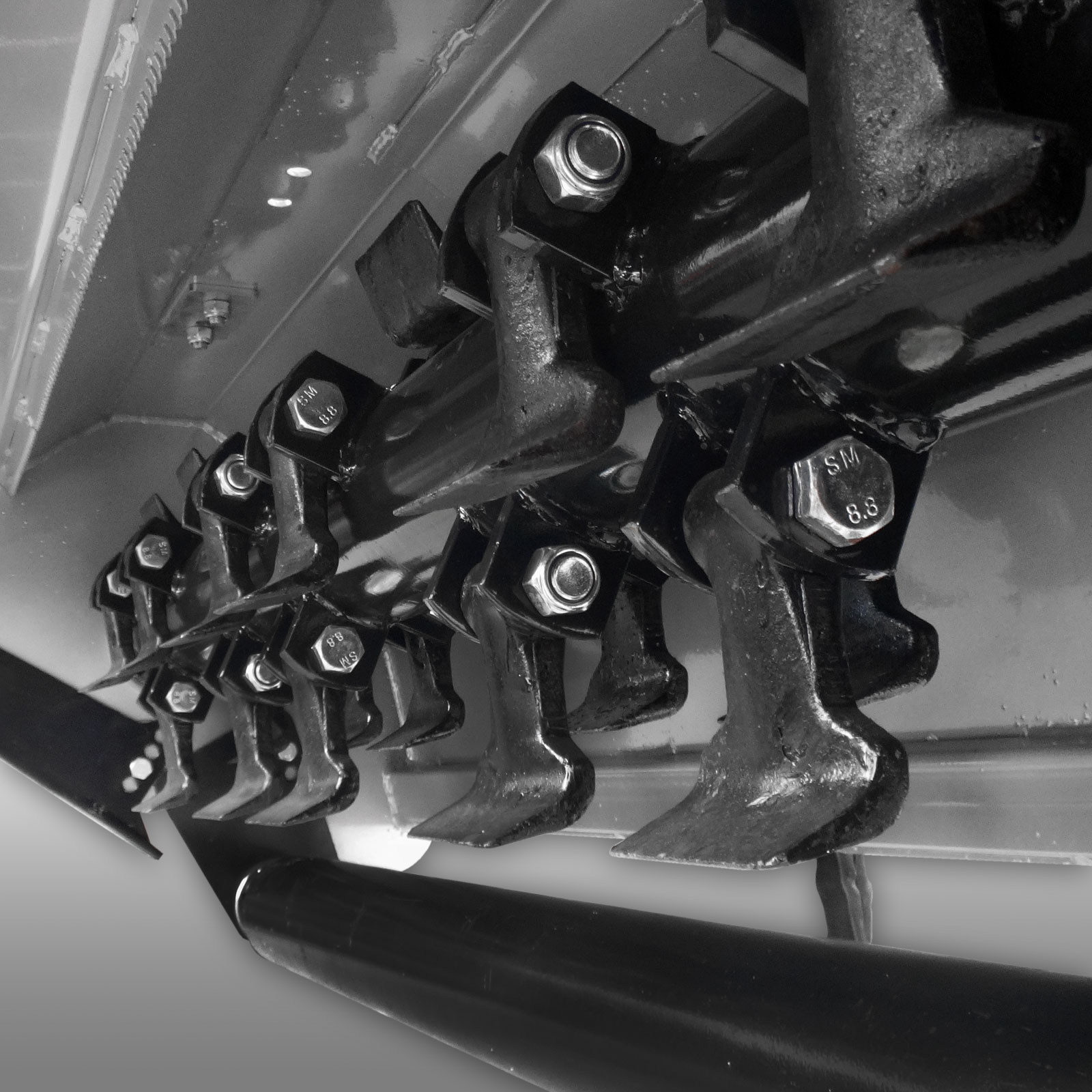 Jansen EFGCH-155 - 155cm mulčovač s posuvom