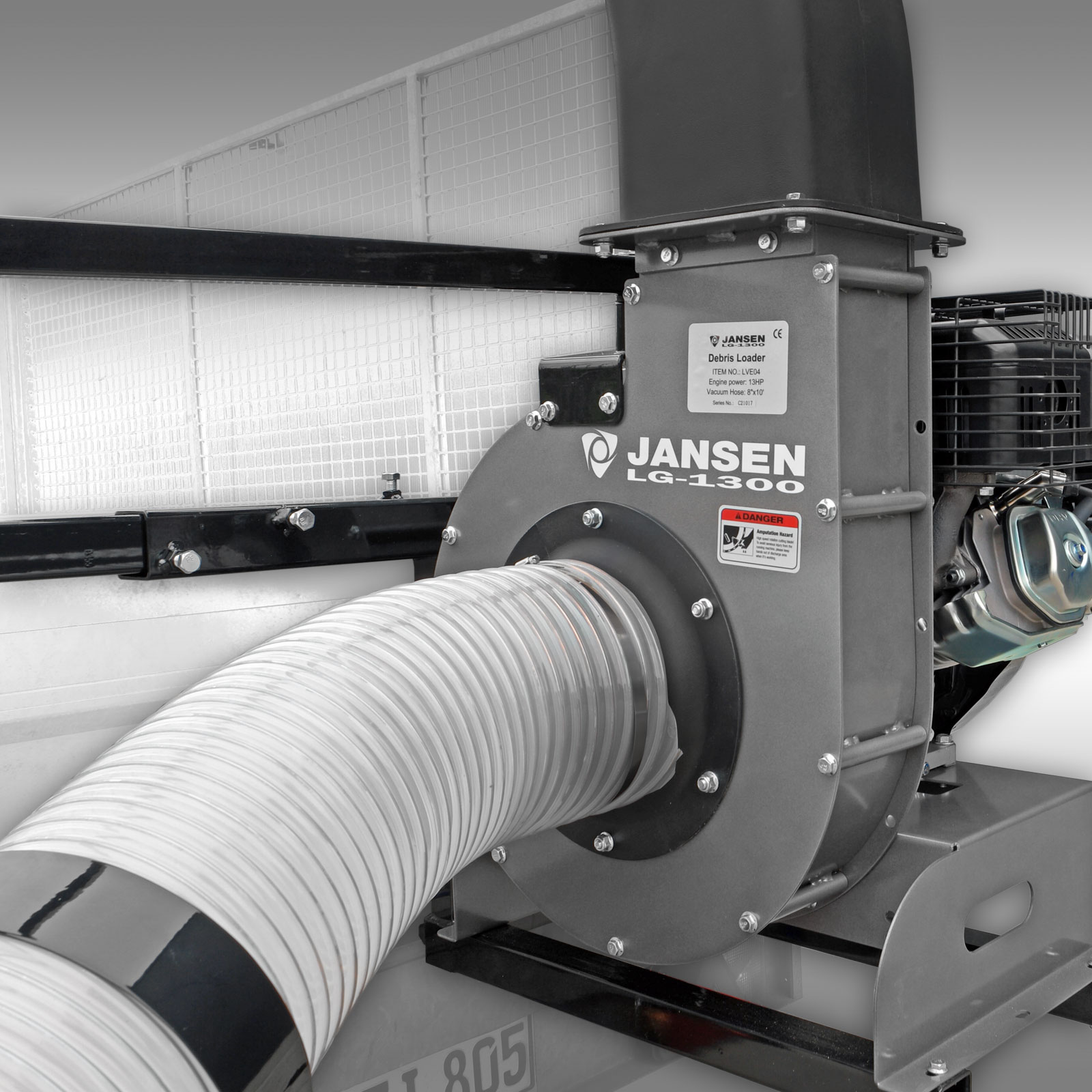 Jansen LG-1300 Vysávač - fúkač lístia