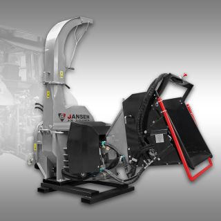 Jansen JX-102RS drvič - štiepkovač konárov za traktor