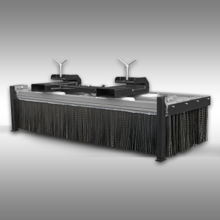 Jansen BB-150, plochá metla, na paletové vidly