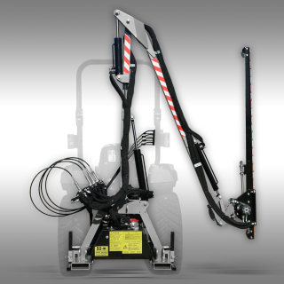 Jansen HMB-180 Hydraulická sekacia lišta 180, sklopná kosačka, na živý plot – krovinorez
