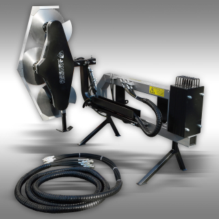 Jansen AS-600 Čelné nože na traktor